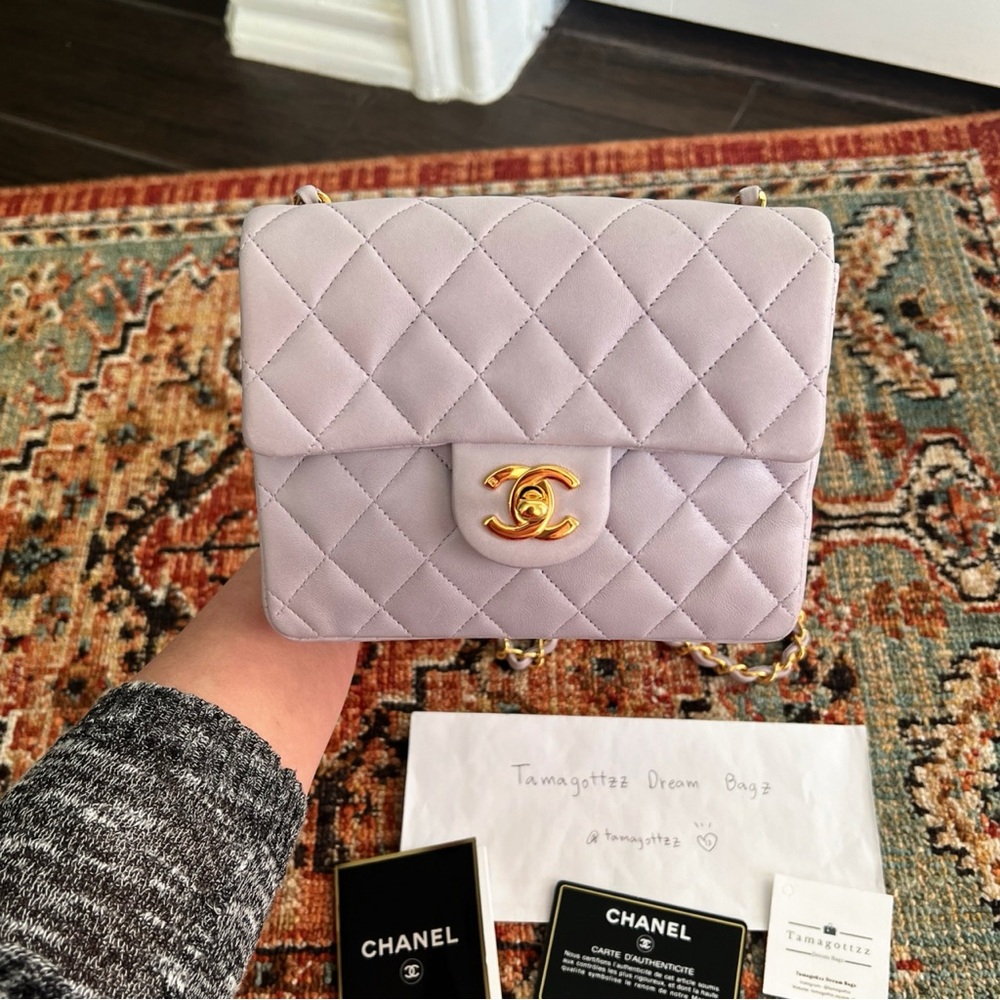 Chanel Classic Vintage Mini Square Flap Bag - Picture 3 of 11